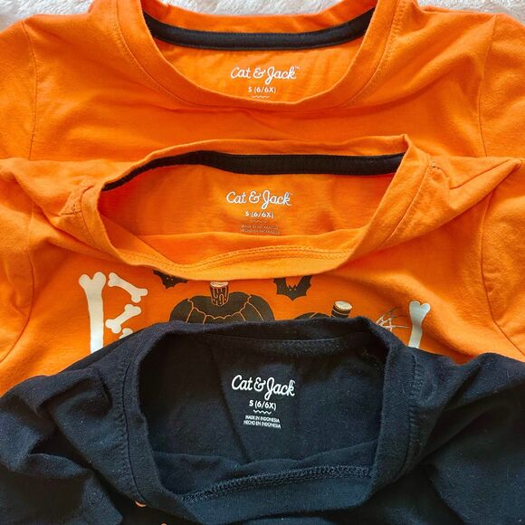 Girls Cat & Jack Halloween T-shirts Size 6-6x - Picture 5 of 5